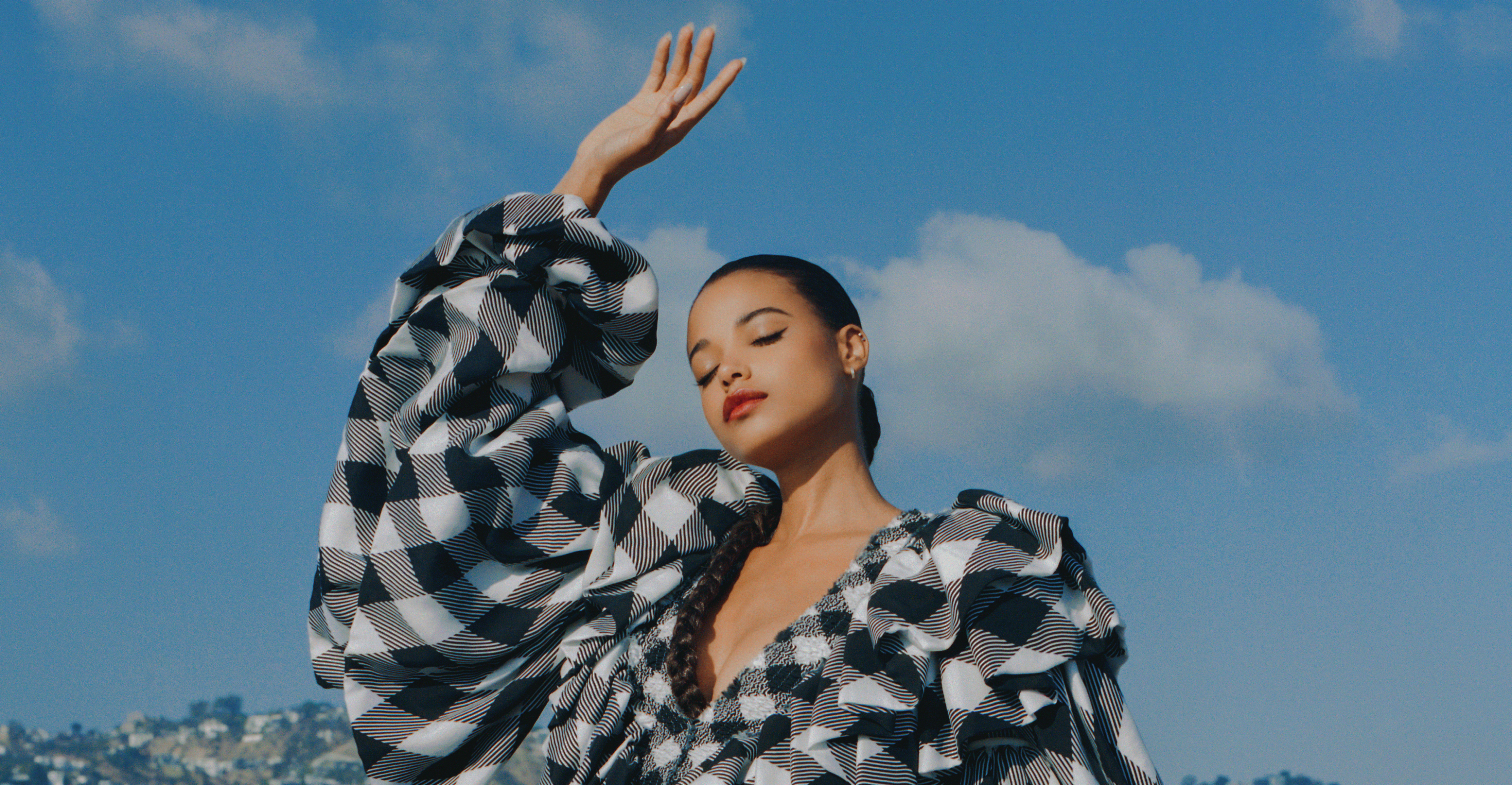Ella Balinska reunites with Naomi Scott to discuss her budding career