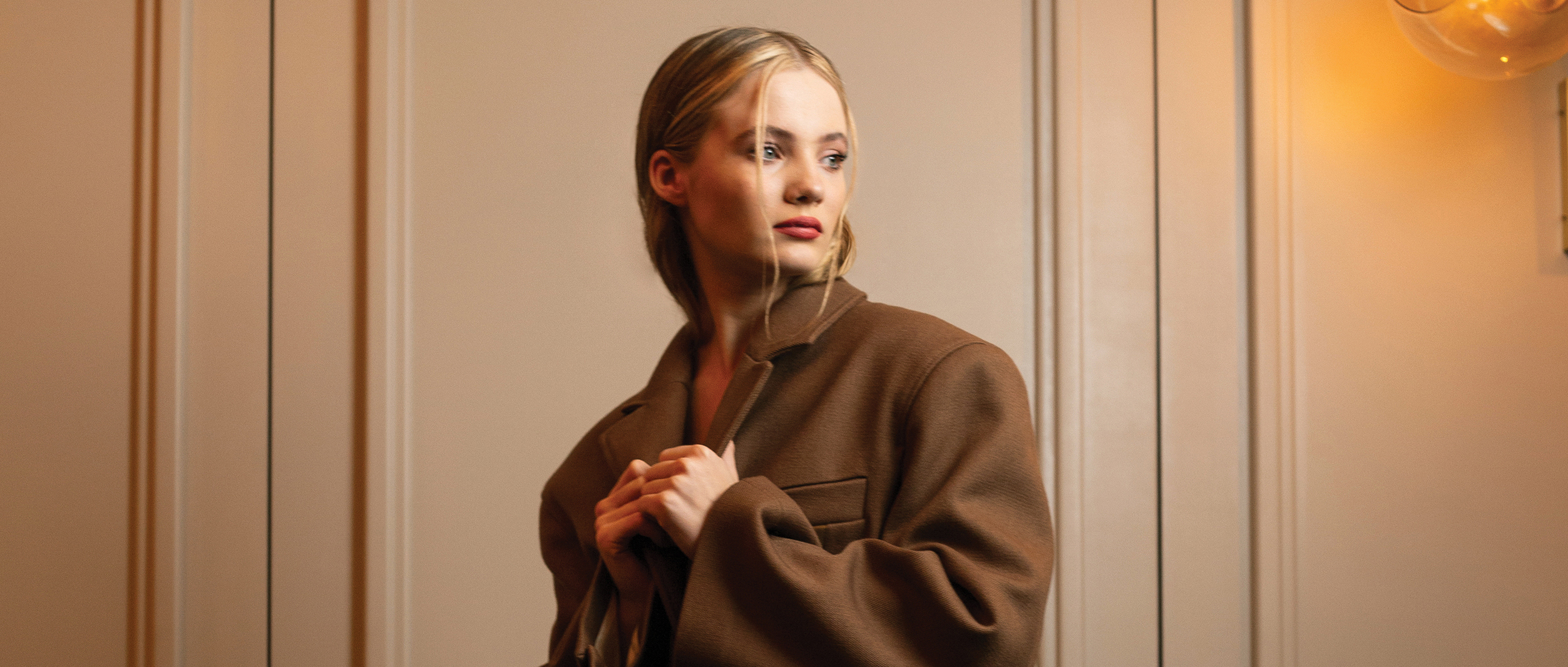 Freya Allan by Jeremy Irvine