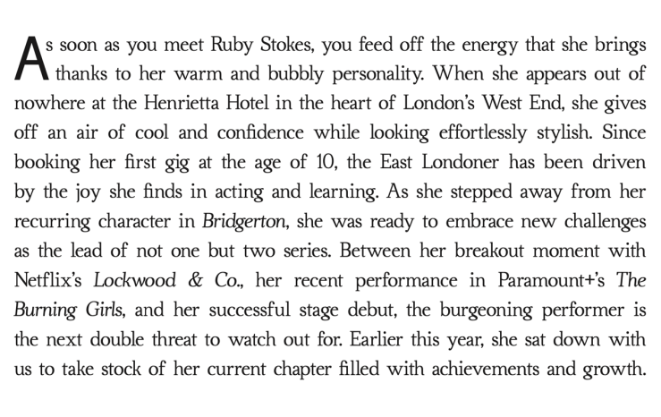 Ruby Stokes – GRUMPY MAGAZINE